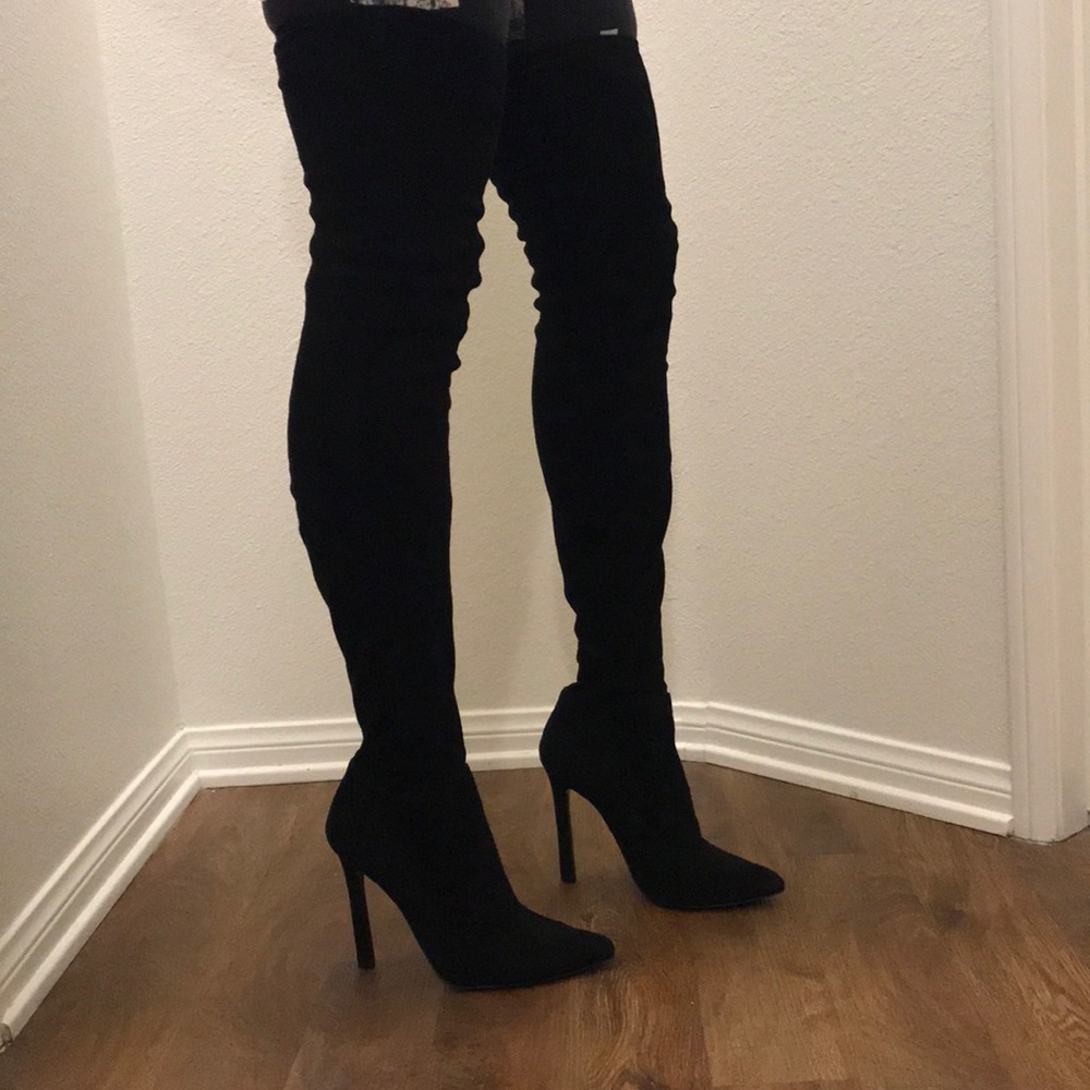 Zara thigh high Boots